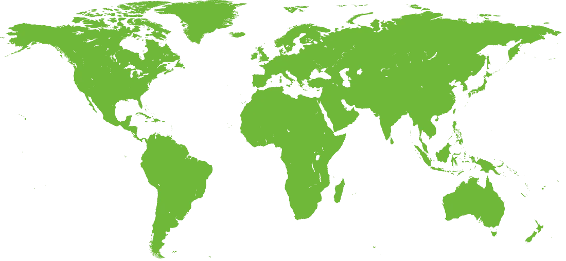 Global coverage map